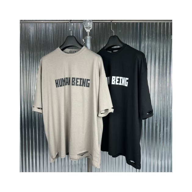 BALENCIAGA 발렌시아가 휴멍 빙 반팔