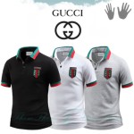 GUCCI 구찌 방패 벌 반팔 카라티