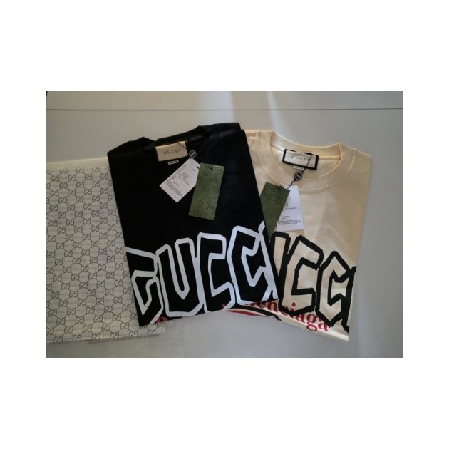 GUCCI 구찌 x 발렌시아가 콜라보 반팔티