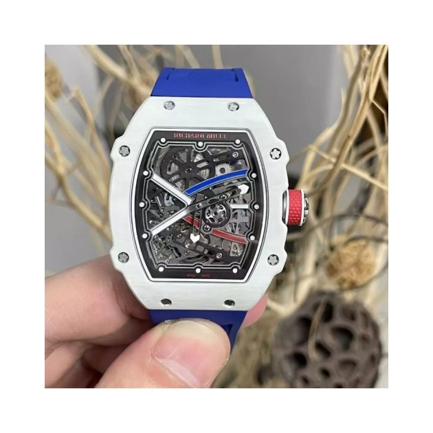 RICHARD MILLE 리차드밀 알렉시 팽튀로 화이트 카본 V5버전 RM67-02