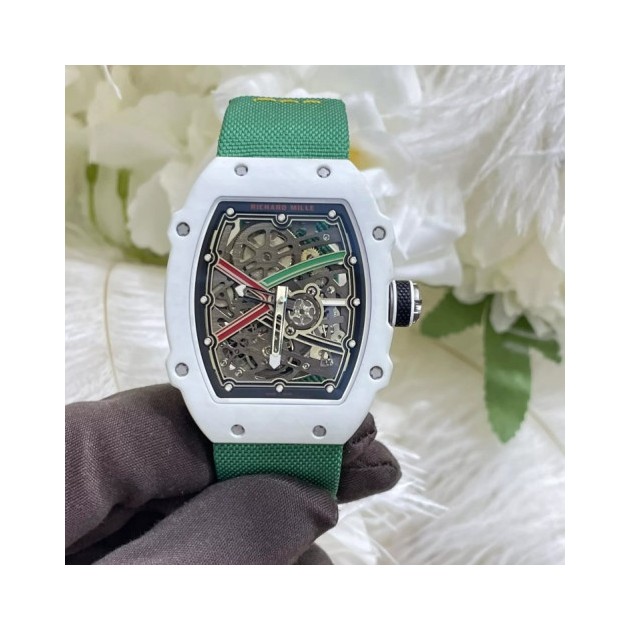 RICHARD MILLE 리차드밀 아랍에미리트 에디션 화이트 카본 RM67-02