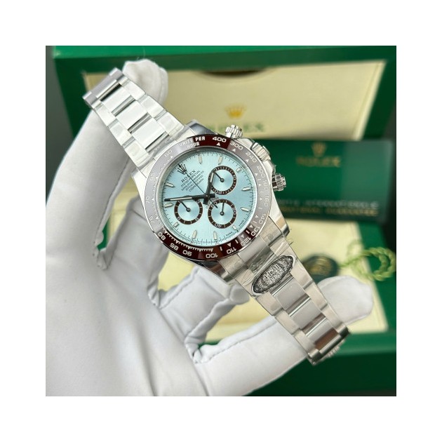 ROLEX 로렉스 데이토나 크로노그래프 아이스블루 다이얼 바인덱스 40mm 126506