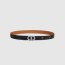 HERMES 에르메스 aillon Bubble 벨트 버클 Hermes sur Mer 리버서블 가죽 스트랩 (금장/은장)