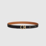 HERMES 에르메스 Flot 벨트 버클 sur Mer 리버서블 가죽 스트랩 2COLOR