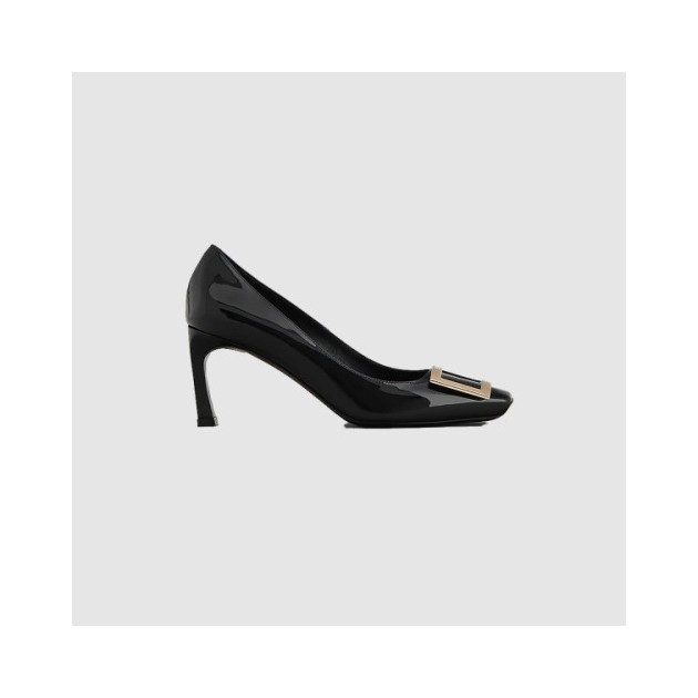 ROGER VIVIER 로저비비에  트럼펫 메탈 버클 펌프스 4001