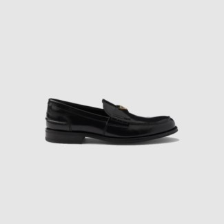 PRADA 프라다 브러쉬드 가죽 로퍼 2DB223
