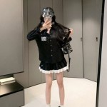 DIOR 디올 로고 패턴 블라우스