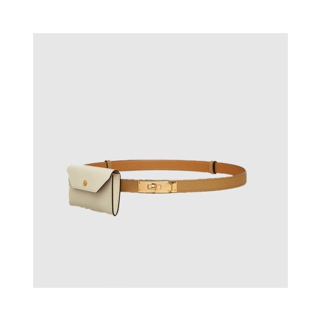 HERMES 에르메스 Kelly Pocket 벨트 (금장/은장)