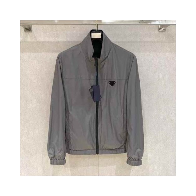 PRADA 프라다 리버시블 블루종