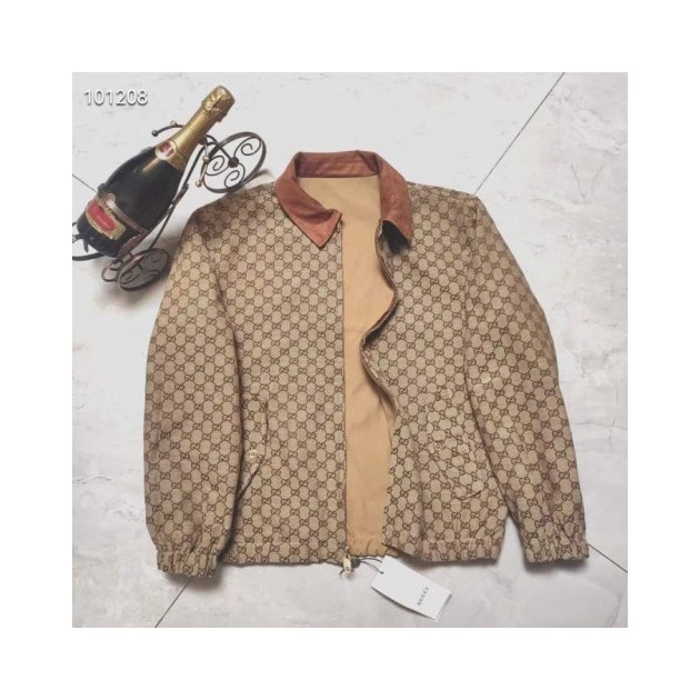 GUCCI 구찌 양면 블루종 자켓