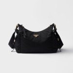 PRADA 프라다 익스플로어 라지 리나일론 및 가죽 핸드백 1BC264