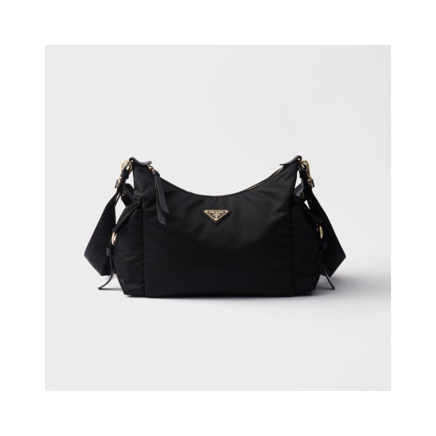 PRADA 프라다 익스플로어 라지 리나일론 및 가죽 핸드백 1BC264