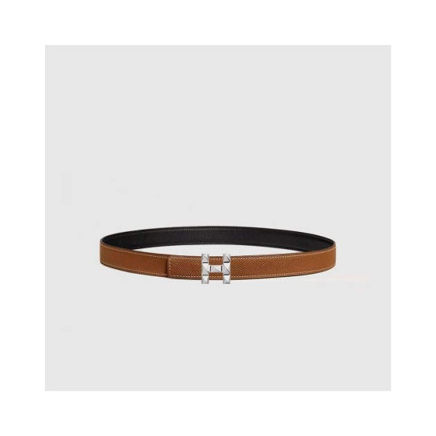 HERMES 에르메스 H Infini 벨트 버클 리버서블 가죽 스트랩 2COLOR
