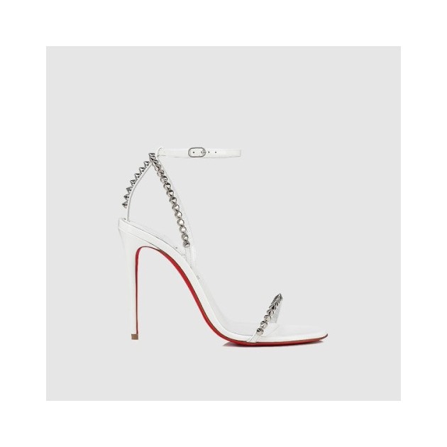 CHRISTIAN LOUBOUTIN 크리스찬루부탱 일자 스터드 힐 샌들 3220013 4COLOR