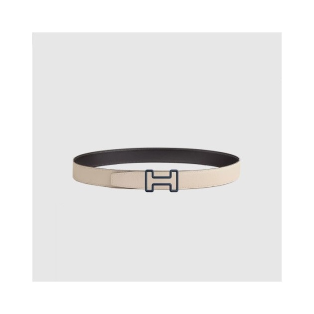 HERMES 에르메스 Tonight Color 벨트 버클 리버서블 가죽 스트랩