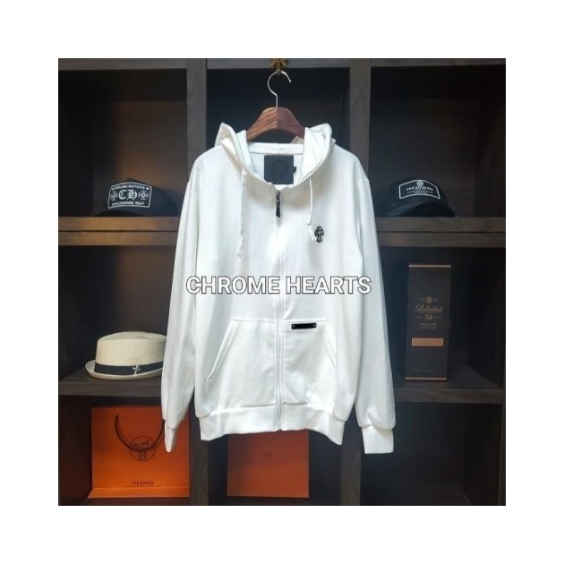 CHROME HEARTS 크롬하츠 메탈스터드 후드집업 2COLOR