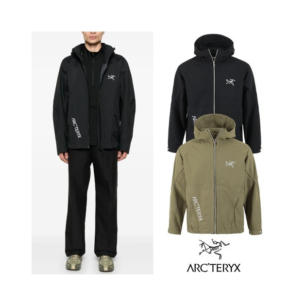 ARCTERYX 아크테릭스 아크워드 레터링 윈드자켓