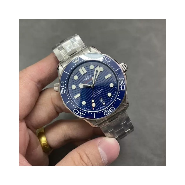 OMEGA 오메가 씨마스터 300M 블루 세라믹 다이얼 42mm 210.30.42.20.03.003
