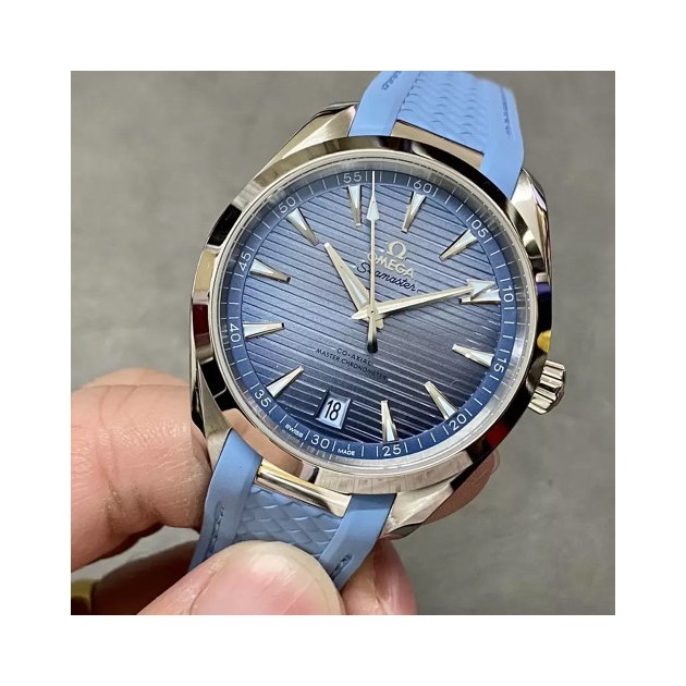 OMEGA 오메가 씨마스터 150M 75주년 한정판 서머 블루 시리즈 41mm 220.12.41.21.03.008