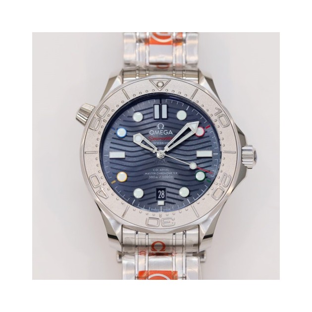 OMEGA 오메가 씨마스터 300M 다이버 블루 다이얼 42mm 522.30.42.20.03.001