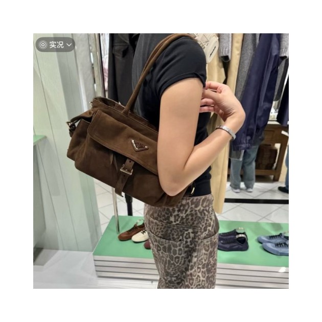 PRADA 프라다 익스플로러 미디움 토트백 1BG596
