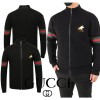 GUCCI 구찌 비 패치 하이넥 울니트 집업