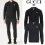 GUCCI 구찌 골드스틸 레더 램스울 니트 집업 2COLOR