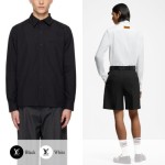 LOUIS VUITTON 루이비통 모노그램 로고 자수 셔츠