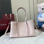 GUCCI 구찌 GG 엠블럼 스몰 토트백 815214