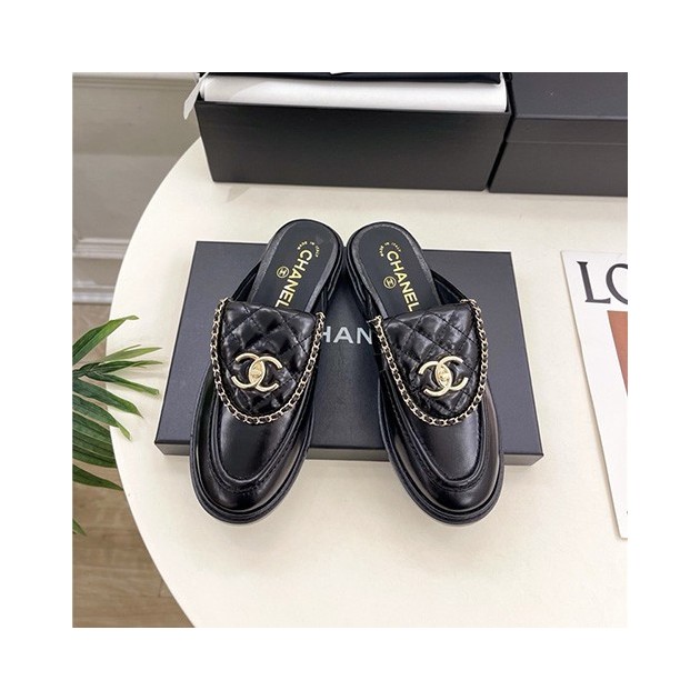 CHANEL 샤넬 여성용 슬리퍼 C85455 2COLOR