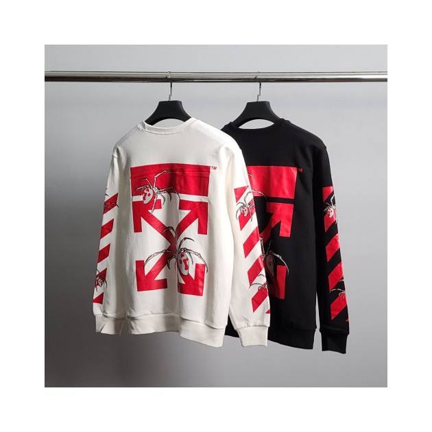 OFF-WHITE 오프화이트 스파이더 애로우 맨투맨