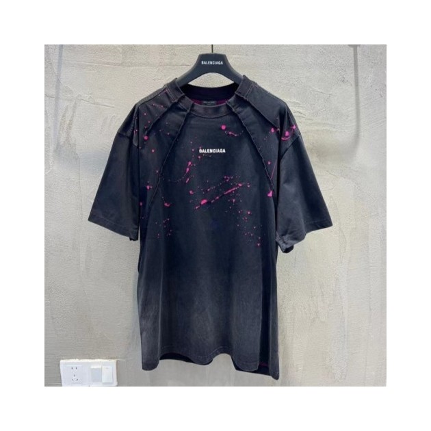 BALENCIAGA 발렌시아가 페인팅 반팔