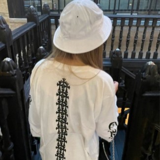 CHROME HEARTS 크롬하츠 로고 라운드 티셔츠 2COLOR