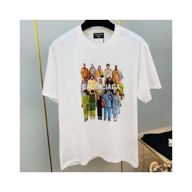 BALENCIAGA 발렌시아가 피플즈 로고티셔츠 2COLOR