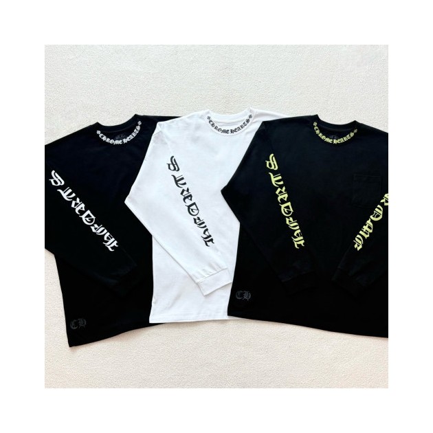 CHROME HEARTS 크롬하츠 스크립트 롱 슬리브