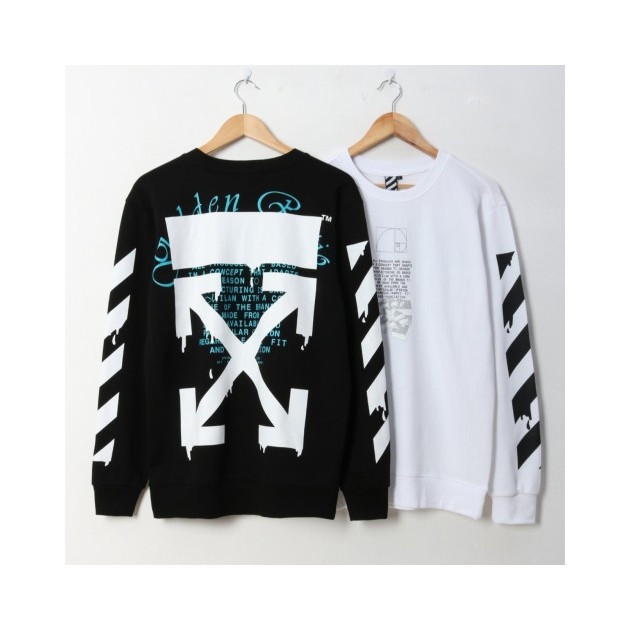OFF-WHITE 오프화이트 드리핑 맨투맨 　