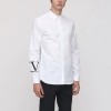 VALENTINO 발렌티노 V로고 옥스포드 셔츠