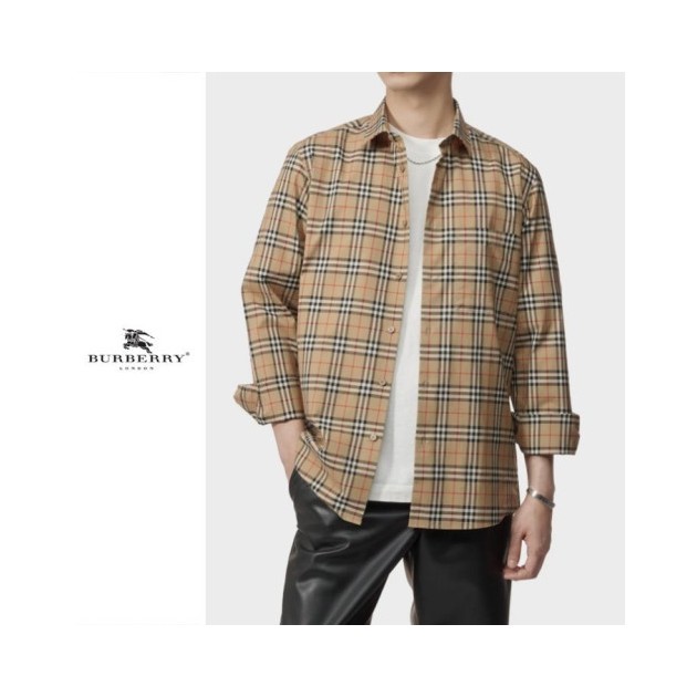 BURBERRY 버버리 타탄 체크 남방