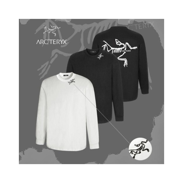 ARCTERYX 아크테릭스 시그니처 자수 오버핏 롱슬리브