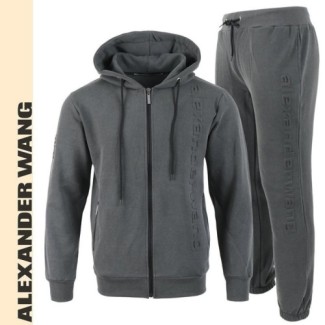 ALEXANDER WANG 알렉산더왕 피그먼트 엠보 나염 후드집업 셋업