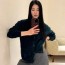 LOUIS VUITTON 루이비통 LV 자수 울니트 가디건