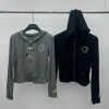 CHROME HEARTS 크롬하츠 크로스 후드집업&팬츠 세트