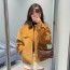 MIUMIU 미우미우 레더카라 코듀로이 자켓