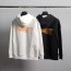 BALENCIAGA 발렌시아가 오렌지 웨이브 코튼 후드티