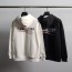 BALENCIAGA 발렌시아가 레드웨이브 코튼 후드티