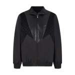 LOUIS VUITTON 루이비통 레더 믹스 트랙탑 　