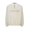 LOUIS VUITTON 루이비통 엠벨리시드 하프 집업 스웨트 셔츠