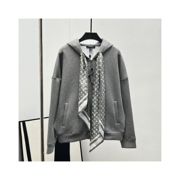 LOUIS VUITTON 루이비통 모노그램 스카프 후드