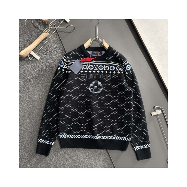 LOUIS VUITTON 루이비통 자카드 니트