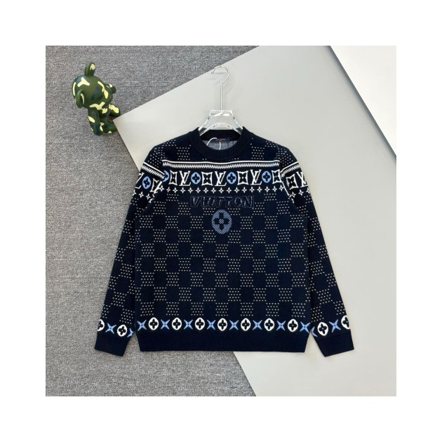 LOUIS VUITTON 루이비통 자카드 풀오버 니트 　